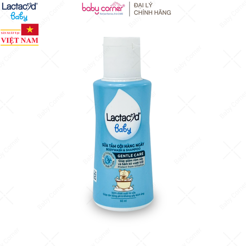  Sữa Tắm Gội Cho Bé Lactacyd BB 