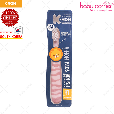  Bàn Chải Đánh Răng Trẻ Em K-Mom Cho Bé Từ 12-36 Tháng 