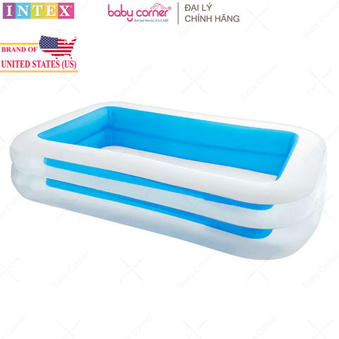  Bể Bơi Phao Hình Chữ Nhật INTEX (262 x 175 x 56cm) 