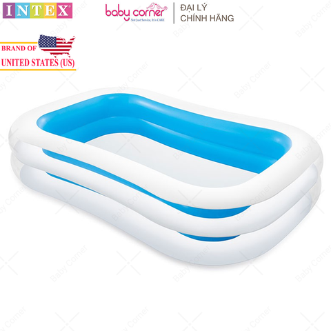  Bể Bơi Phao Hình Chữ Nhật INTEX (262 x 175 x 56cm) 