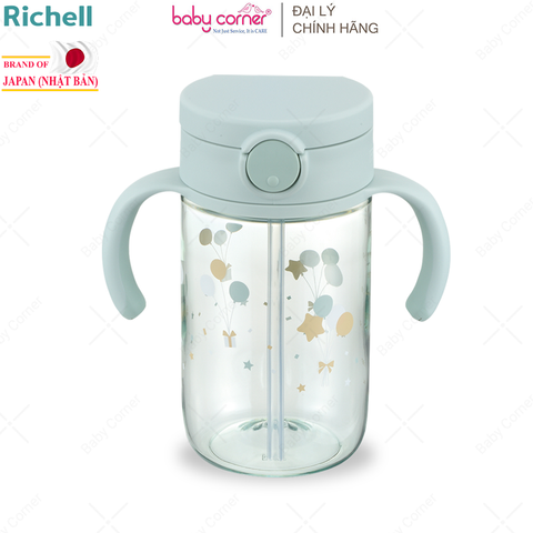  Bình Ống Hút RICHELL AXTARS 320ML (Bé Từ 7 Tháng Tuổi) 