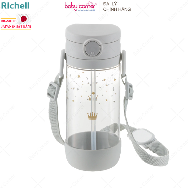  Bình Ống Hút RICHELL AXSTARS 450ML (Bé Từ 7 Tháng Tuổi) 
