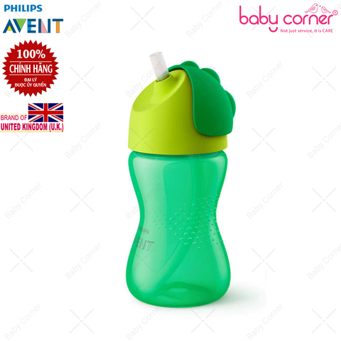  Bình Tập Uống Có Ống Hút Philips Avent, Cho Bé Từ 12M, 300ML 