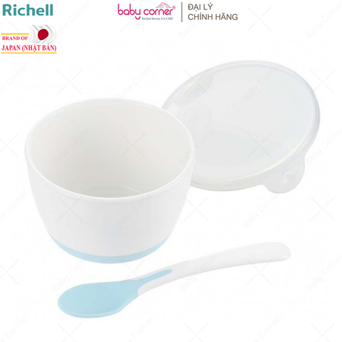  Bộ Chén Ăn Dặm RICHELL T.L.I, Kèm Nắp Và Muỗng 