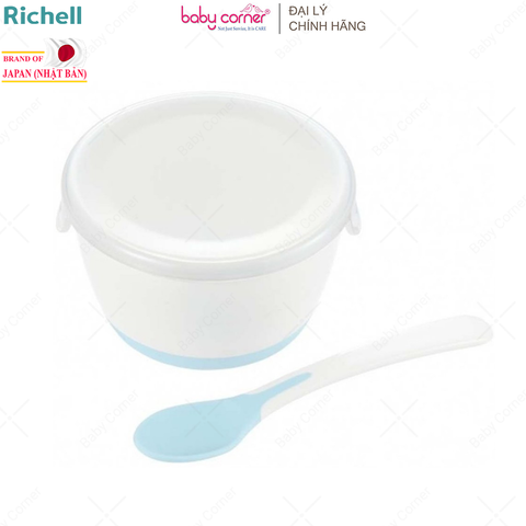  Bộ Chén Ăn Dặm RICHELL T.L.I, Kèm Nắp Và Muỗng 
