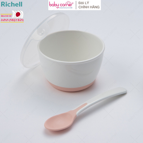  Bộ Chén Ăn Dặm RICHELL T.L.I, Kèm Nắp Và Muỗng 