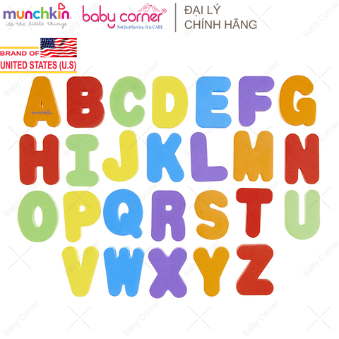  Bộ Chữ Số Xốp Munchkin 