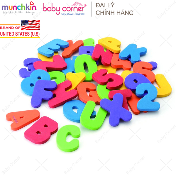  Bộ Chữ Số Xốp Munchkin 