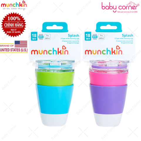  Bộ 2 Cốc Có Nắp Munchkin 