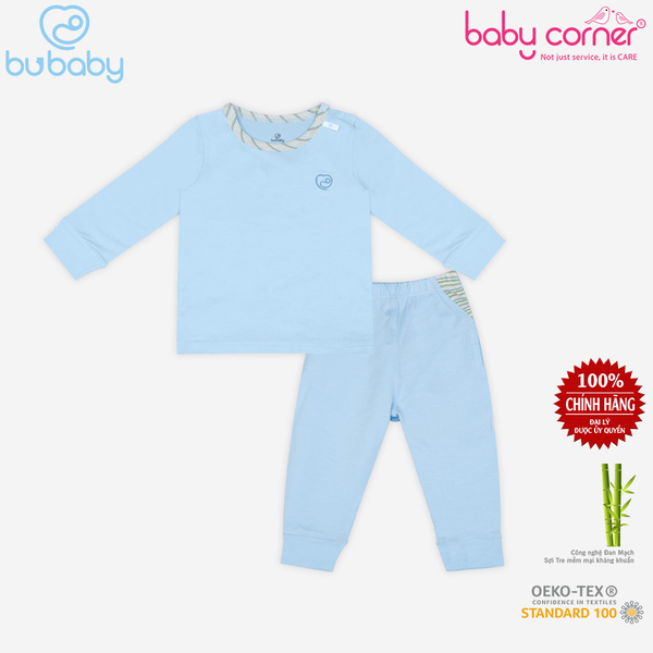  Bộ BU Cài Vai Dài Tay Quần Dài Bambus Zebra (9 Tháng - 4 Tuổi) 