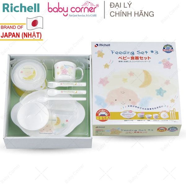  Bộ Ăn Dặm 9 món Richell - RC53151 