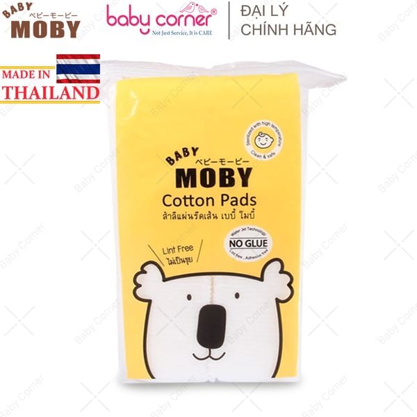  Bông Miếng Moby Cỡ Nhỏ 5 x 5.7cm (Gói 100 miếng) 