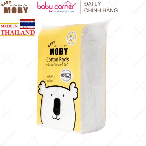  Bông Miếng Moby Cỡ Nhỏ 5 x 5.7cm (Gói 100 miếng) 