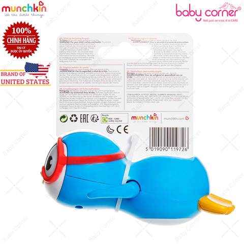  Đồ chơi Cánh cụt tập bơi Munchkin 