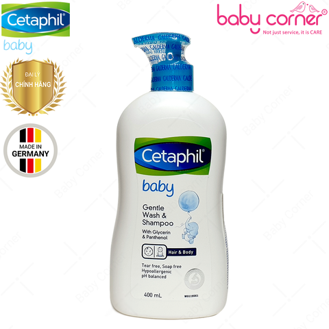  Sữa Dưỡng Thể Toàn Thân CETAPHIL BABY Daily Lotion, Từ Sơ Sinh, 400ML 