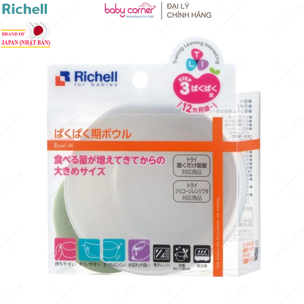  Chén Ăn Dặm RICHELL T.L.I, Size M 