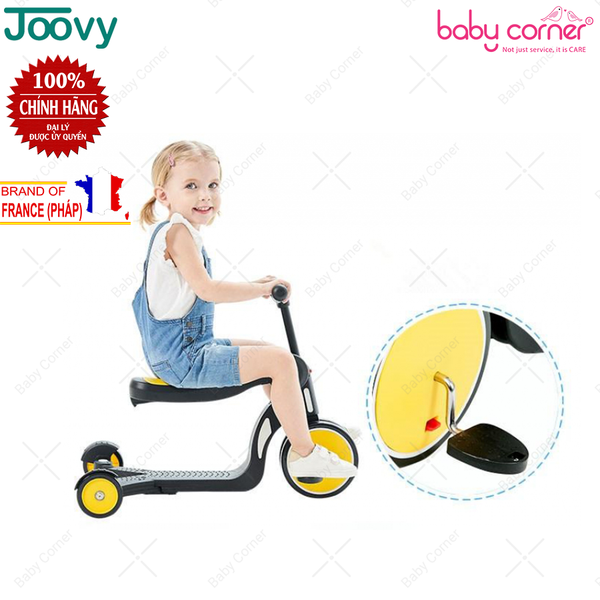  Xe 3 Bánh, Chòi Chân, Cân Bằng, Scooter 5in1 Joovy N5, Có Cần Đẩy 
