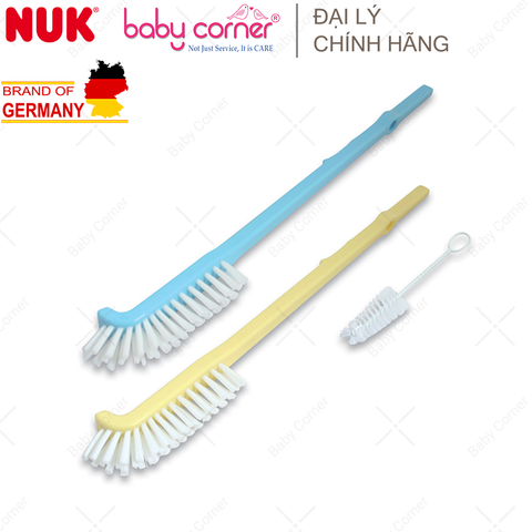  Bộ Chổi Cọ Bình Sữa & Núm Ti NUK Deluxe 