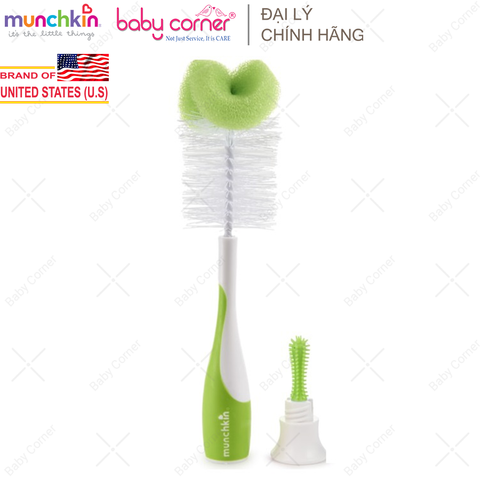  Cọ Bình Sữa Có Mút Munchkin 