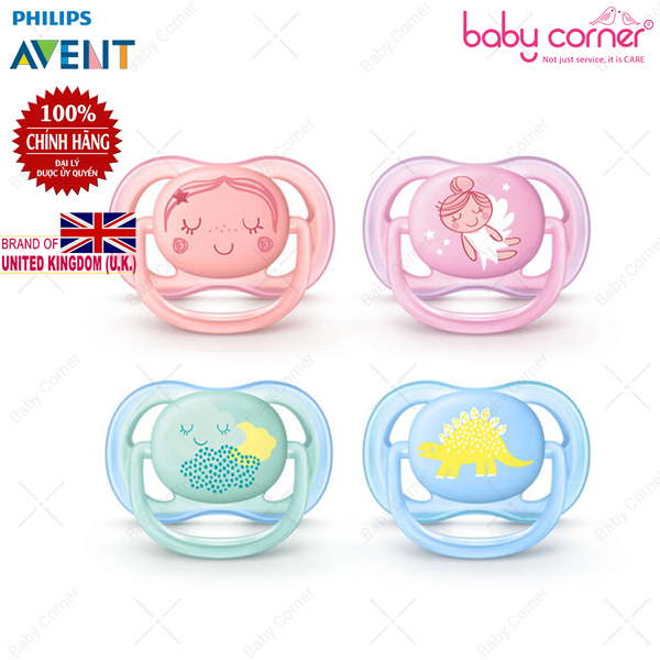  Ty Ngậm Thông Khí Phiên Bản Cổ Tích, 0-6T Vỉ Đôi Philips Avent 