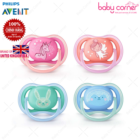  Ty Ngậm Thông Khí Phiên Bản Cổ Tích, 6-18T Vỉ Đôi Philips Avent 