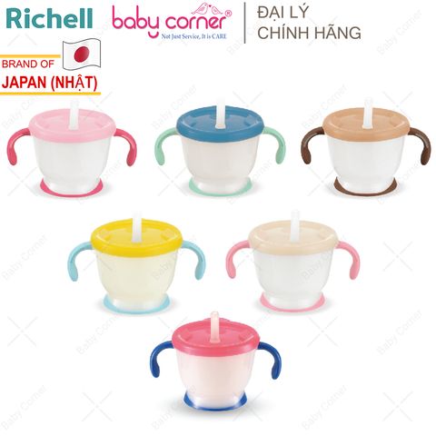  Cốc Tập Uống 3 Giai Đoạn Richell (Bé Từ 6 Tháng Tuổi) 