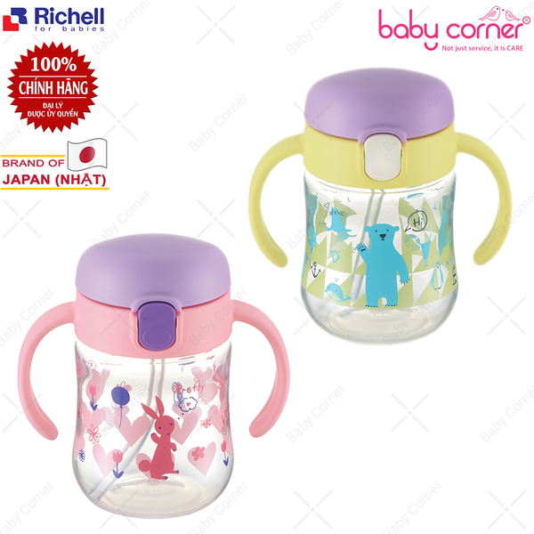  Bình Tập Uống Richell 2in1 T.L.I 