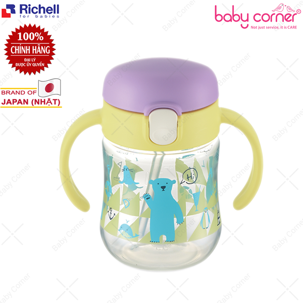  Bình Tập Uống Richell 2in1 T.L.I 