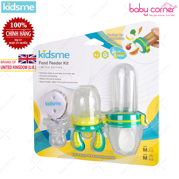  Combo Túi Nhai, Bình Bóp Limited Kidsme 