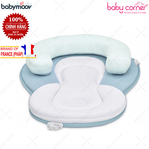 Đệm ngủ đúng tư thế Cosydream Babymoov (2 màu Xanh/Ghi) 