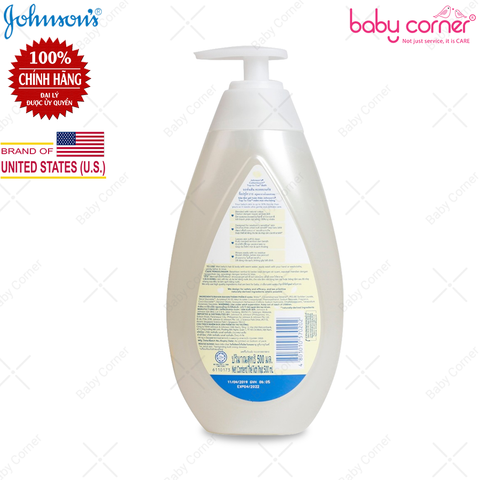 Sữa Tắm Gội Toàn Thân Johnson's Baby Mềm Mịn Cottontough 