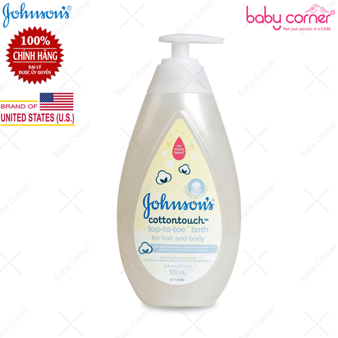  Sữa Tắm Gội Toàn Thân Johnson's Baby Mềm Mịn Cottontough 