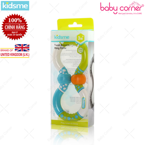  Đồ Chơi Lục Lạc Xoay Cắn Răng Kidsme 9584, Từ 3 Tháng Tuổi 