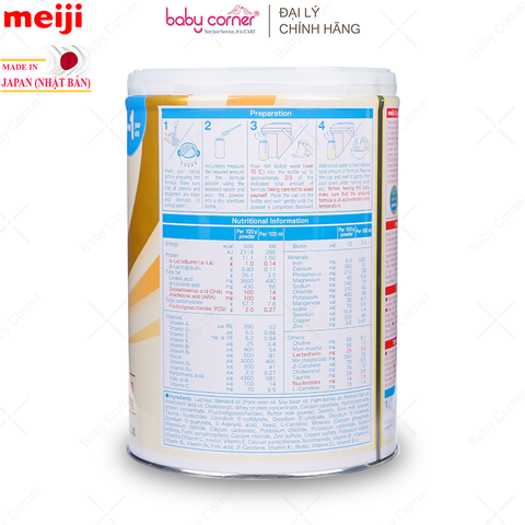  Sữa Bột MEIJI Infant Formula Số 0, 800g, Cho Bé Từ 0-12M 
