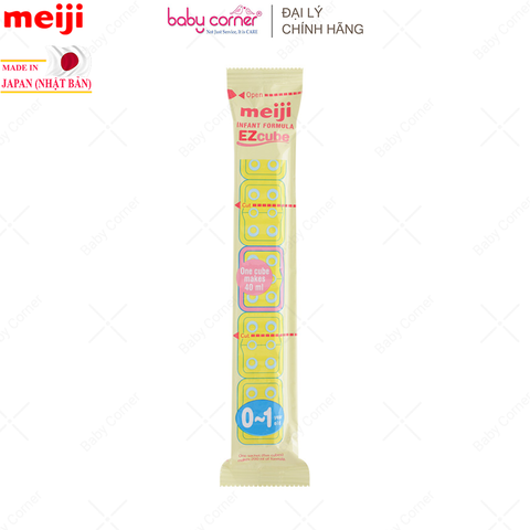  Sữa Bột MEIJI Infant Formula EZcube, Thanh 27G/ Hộp 20 Thanh 540G, Cho Bé Từ 0-12M 