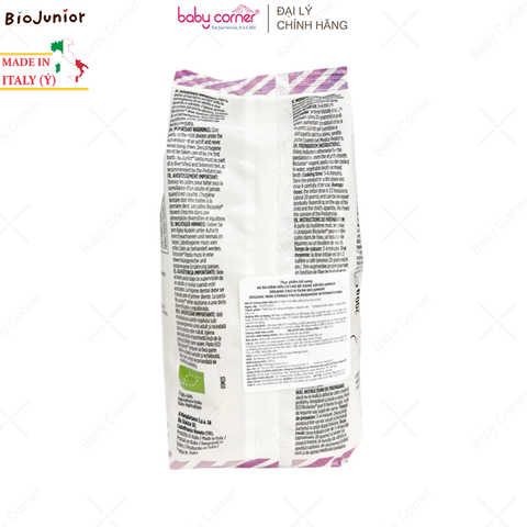  Mì Ăn Dặm Hữu Cơ Dạng Sợi BIO JUNIOR, Bé Từ 8 Tháng, 200G 