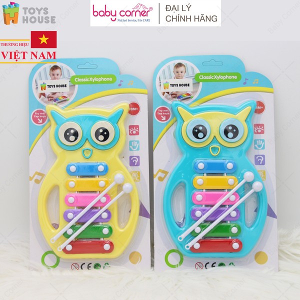  Đàn Gõ Xylophone Hình Cú Mèo Toys House C601-2 