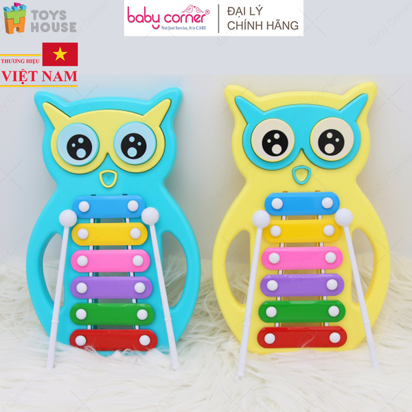  Đàn Gõ Xylophone Hình Cú Mèo Toys House C601-2 