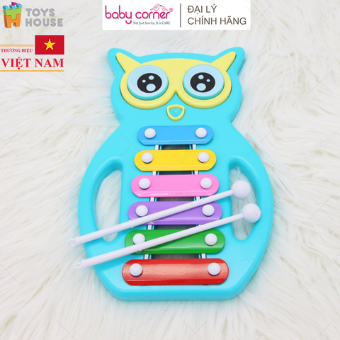  Đàn Gõ Xylophone Hình Cú Mèo Toys House C601-2 