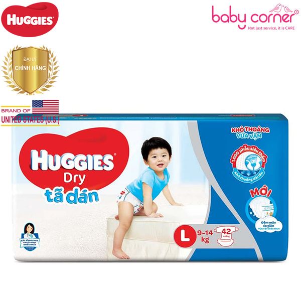  Tã Dán Huggies L 42 