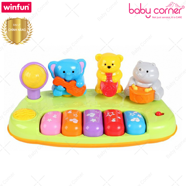  Đàn Piano Đồ Chơi Mini Có Đèn Nhạc 002012 Winfun 