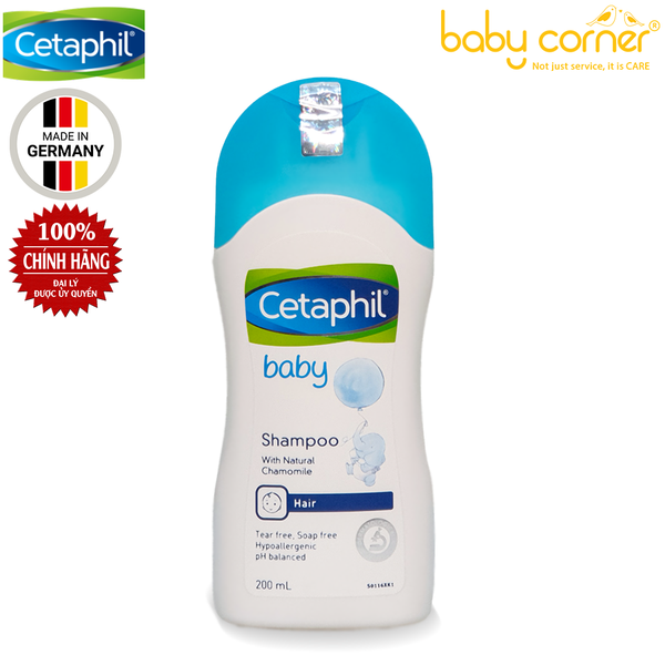  Dầu Gội Dịu Nhẹ Cho Bé Cetaphil Baby Shampoo 200ML 