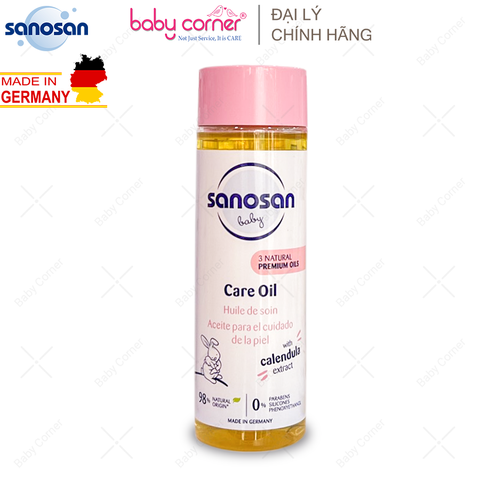  Dầu Mát-xa (Massage) SANOSAN Baby Chiết Xuất Olive Hữu Cơ, 200ml 