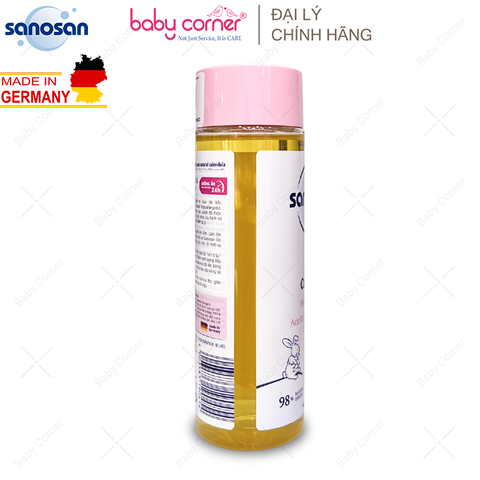  Dầu Mát-xa (Massage) SANOSAN Baby Chiết Xuất Olive Hữu Cơ, 200ml 
