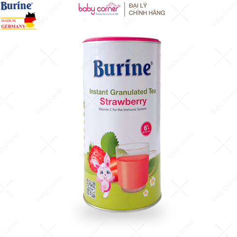  Trà Cốm Hoa Quả BURINE Vị Dâu Tây (200g/Hộp) 