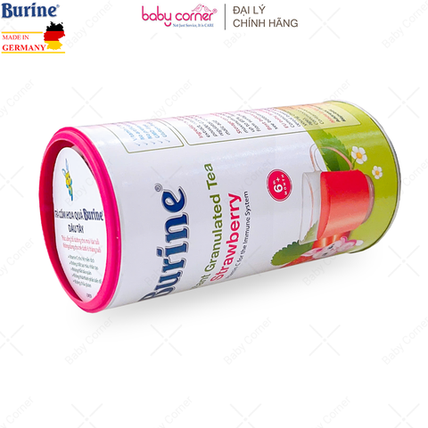 Trà Cốm Hoa Quả BURINE Vị Dâu Tây (200g/Hộp) 