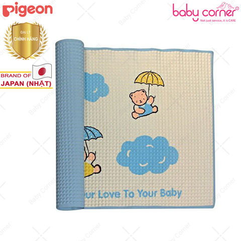  Đệm Nằm Hơi Cao Su Pigeon (60 x 90cm) Cho Bé 