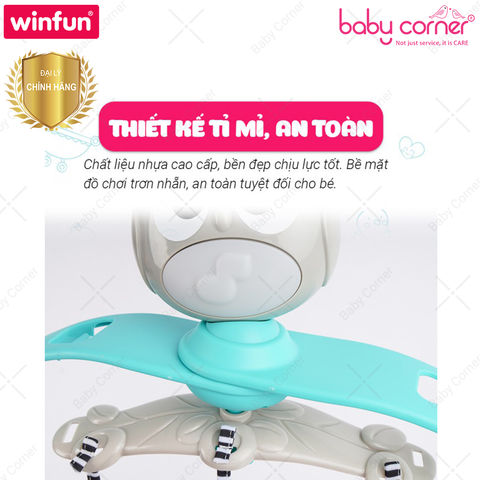  Treo cũi, xe đẩy có đèn chiếu hình cú mèo 0865 Winfun 