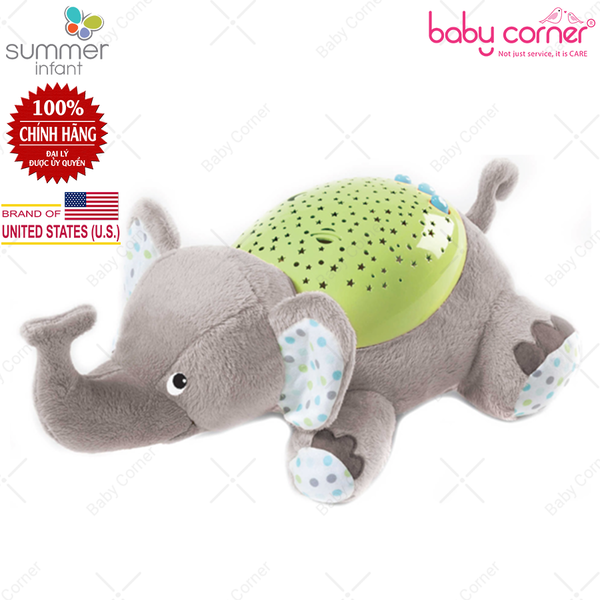  Đèn Chiếu Sao Ru Ngủ Summer Infant (Con Voi) 
