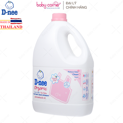  Nước Giặt Quần Áo Em Bé DNEE Hồng 3L 